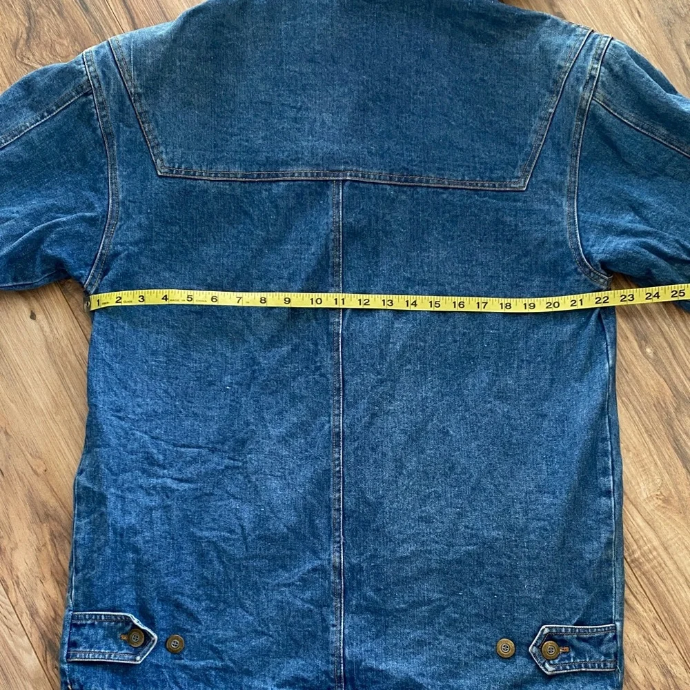 Vintage Denim toggle coat - Picture 3 of 11